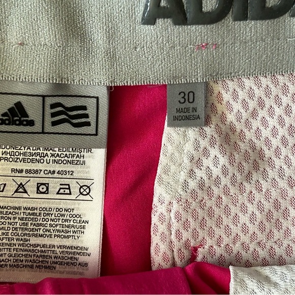 ADIDAS climalite mens size 30 pink golf shorts - Picture 5 of 5